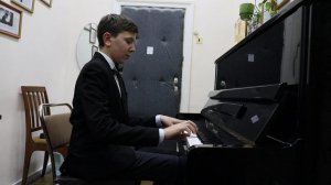 Борис Чечелев. Фортепиано соло. 2-я средняя группа. И.С. Бах. 2-х голосная инвенция Фа мажор