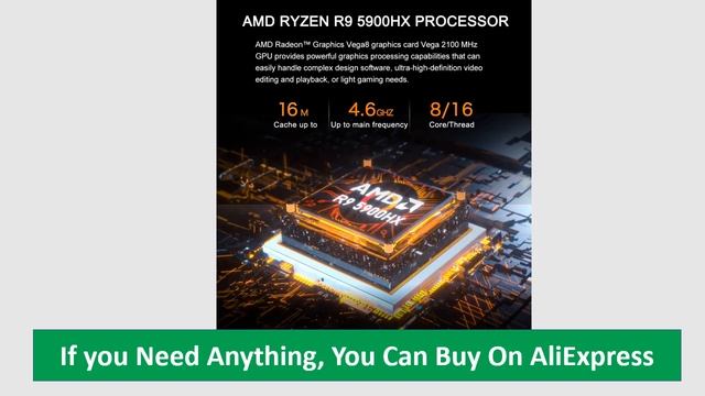 MOREFINE S500+ AMD Ryzen Mini PC R9 5900HX R7 5625U Windows11 Pro смотреть онлайн