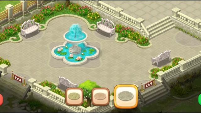 попытка пройти 29 уровень Gardenscapes №3