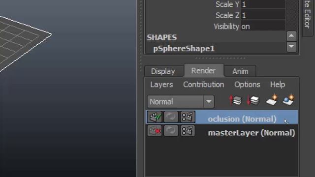 Ambient Occlusion Mental Ray - Autodesk Maya смотреть онлайн