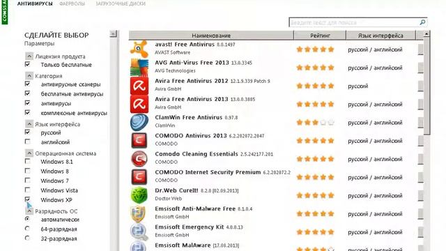 Download Any Antivirus - COMSS Advisor (rus) смотреть онлайн