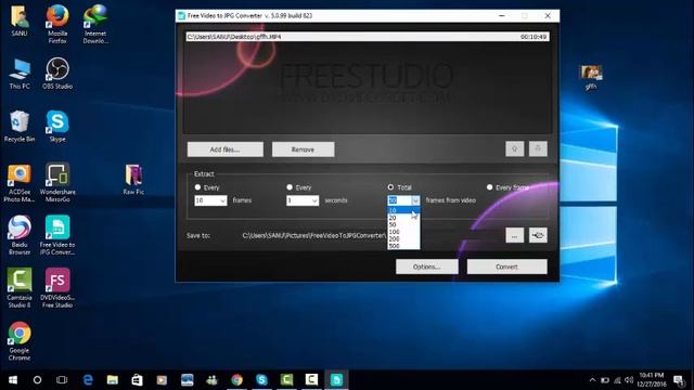 How to Convert Video Into JPG Images 2016 смотреть онлайн