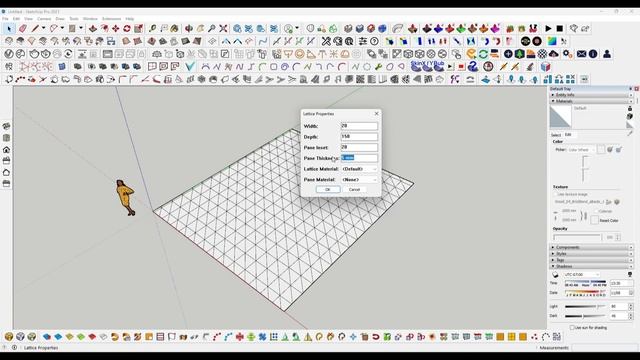 sketchup tutorial / create parametric ROOF in SketchUp смотреть онлайн