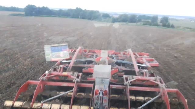 Brzká ranní podmítka JD 8320R+Väderstad TopDown 500 смотреть онлайн