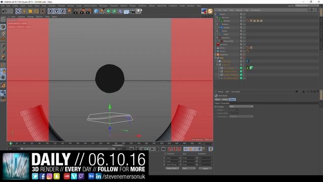 LIVE // The Daily Render // 06.10.2016 // #3dmodeling #MAXON #Cinema4D #Realflow // #OTOY #Octane смотреть онлайн