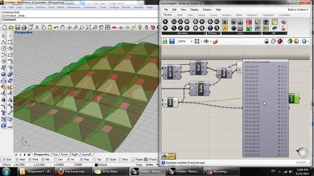 Build Components on a Surface with Grasshopper смотреть онлайн