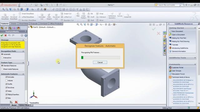 Abaqus Basic Tutorial - How To Export Files from Abaqus to Solidworks смотреть онлайн