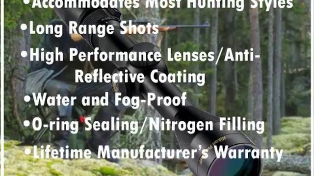 Best Nikon ProStaff 3-9x40 Riflescope Review