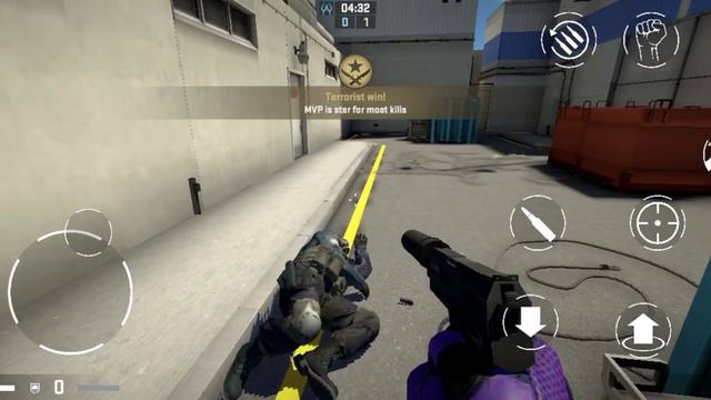 Официальный порт на cs go mobile вышел 😱 (САМАЯ ЛУЧШАЯ ВЕРСИЯ!!!) #csgomobile #cs #csgo смотреть онлайн