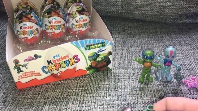 НОВИНКА ОТ КИНДЕР ЧЕРЕПАШКИ НИНДЗЯ // СОБРАЛА ВСЮ КОЛЛЕКЦИЮ ?? смотреть онлайн