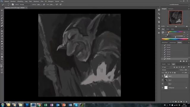 Goblin Mage - Speedpainting warmup смотреть онлайн