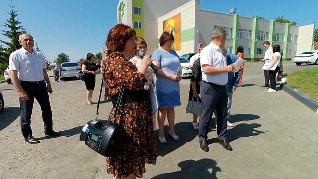 Встреча делегации из п.Ракитного в рамках областной культурно-спортивной эстафеты. смотреть онлайн