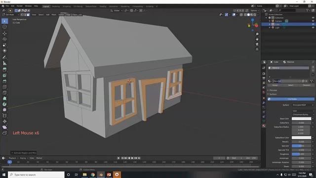 How to Model a Low Poly House | Blender Tutorial смотреть онлайн