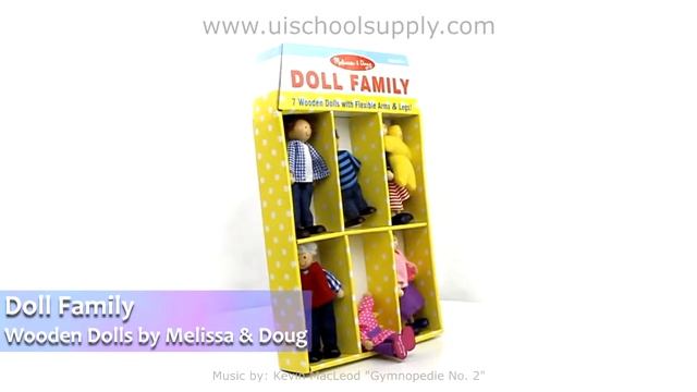 Wooden Doll Family by Melissa & Doug -- #2464 смотреть онлайн