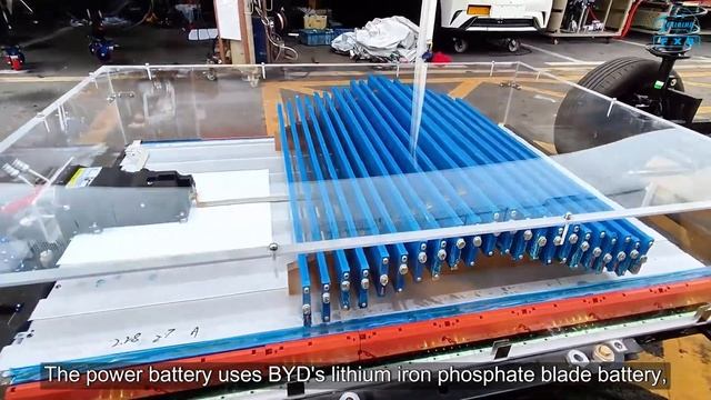 BYD Qin EV Vehicle Operation Display Platform смотреть онлайн