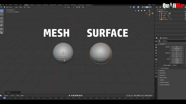 3D MODELING IN BLENDER 2.8 - MESH VS SURFACE (BLENDER 2.8 FOUNDATION COURSE #4) смотреть онлайн