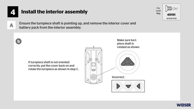Weiser HALO Wi-Fi Touchscreen Smart Lock - Installation Video (EN) смотреть онлайн