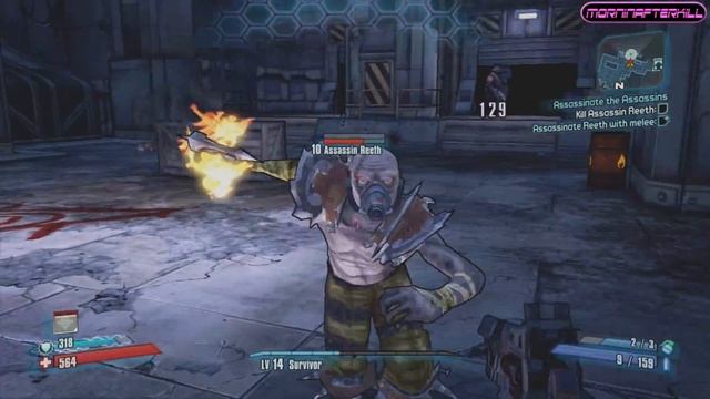 Borderlands 2 Fallout 3 Three Dog Easter Egg Gun Reference!!! Assassinate The Assassins (1080p) смотреть онлайн