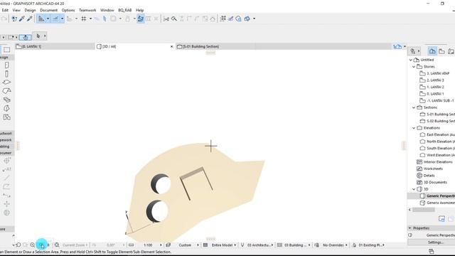ARCHICAD MORPH : Membuat Lubang/Hole - Rotate - Cut смотреть онлайн