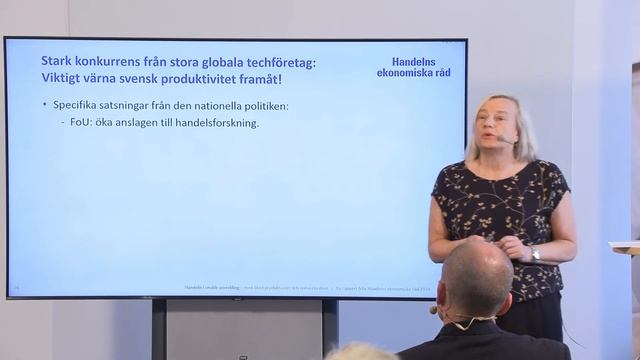 Rapportpresentation - Handelns Ekonomiska råd смотреть онлайн