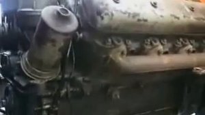 мАз вытаскивание двигателя