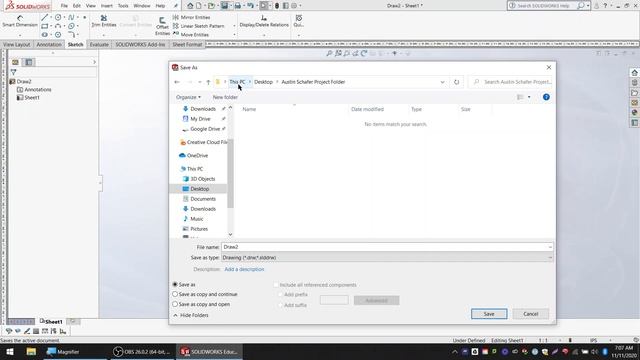Saving 2D Drawings in SolidWorks смотреть онлайн