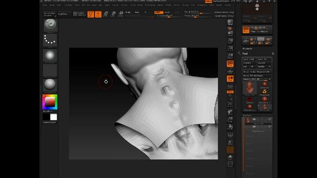Sculpt a demonic creature bust in ZBrush (4 of 7) смотреть онлайн