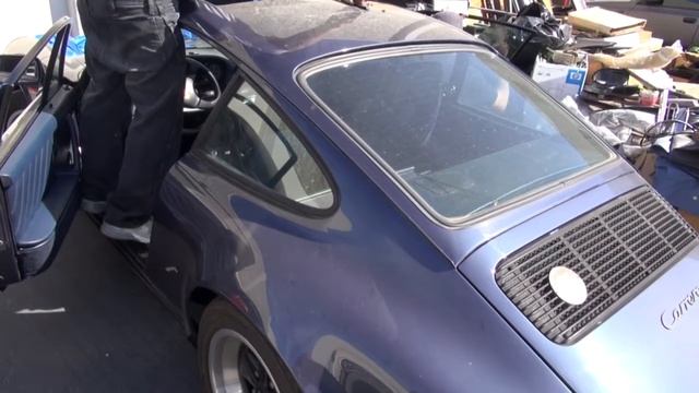 Porsche 911 Sunroof Headliner Replaced and Leather Replaced and Freshen by Cooks Upholstery смотреть онлайн