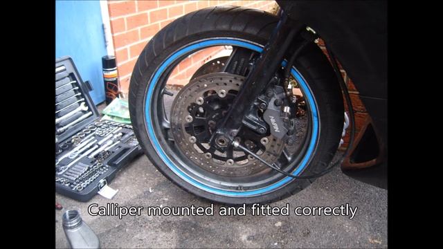 ZZR Nissin Calliper Upgrade