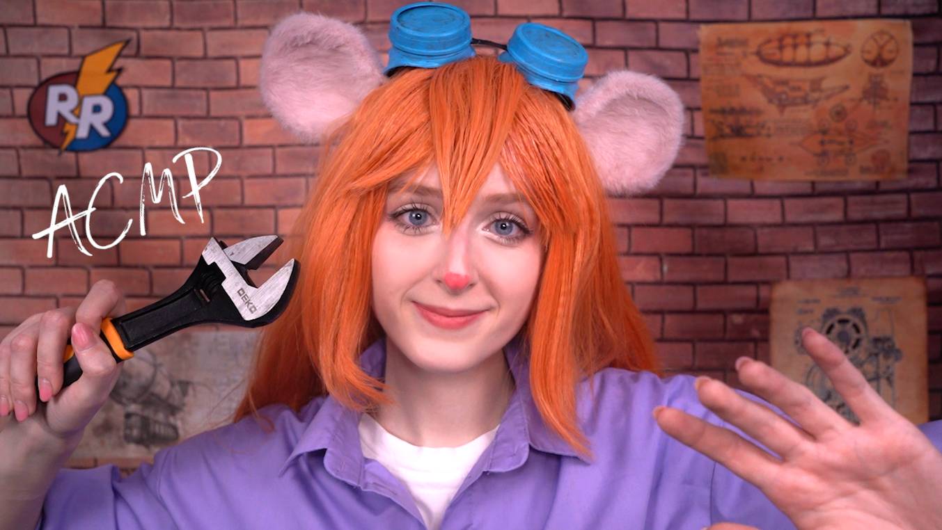 АСМР Гаечка измерит тебя и сделает для тебя скафандр | Ролевая игра "Чип и Дэйл спешат на помощь" смотреть онлайн