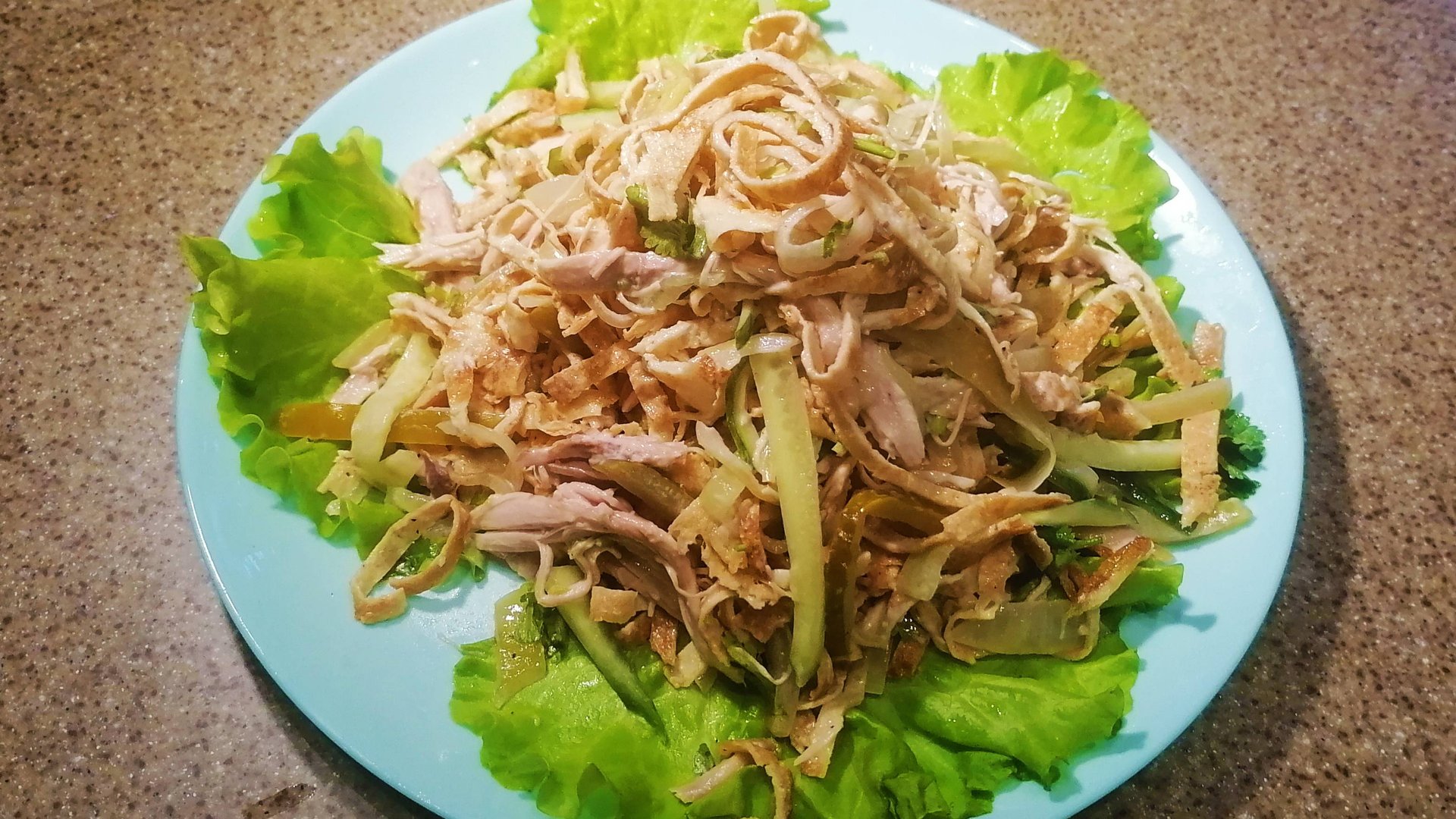 Министерский салат. Салат с куриной грудкой простой и вкусный рецепт. смотреть онлайн