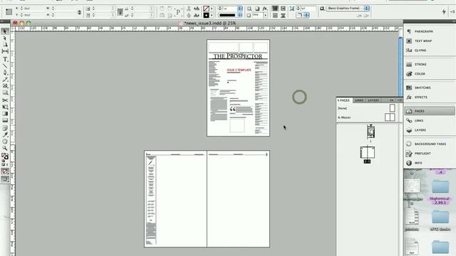 Journalism Dropbox Indesign Template System смотреть онлайн