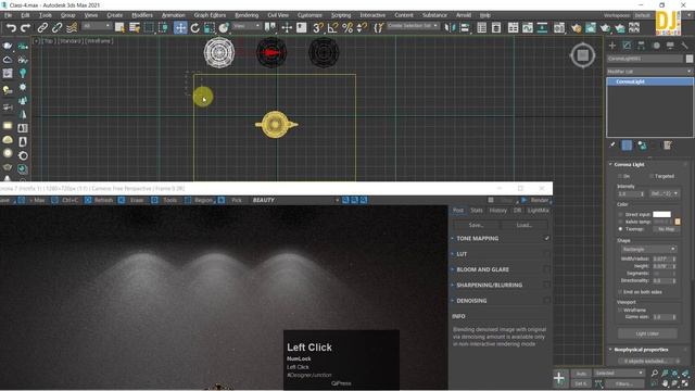 Corona IES Light & Texmap Light Tutorial Corona Renderer 7 3ds Max 2021 || Class-4 In Hindi | Urdu смотреть онлайн