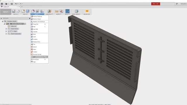 Autodesk Fusion 360 Simulation Prep for Moldflow смотреть онлайн