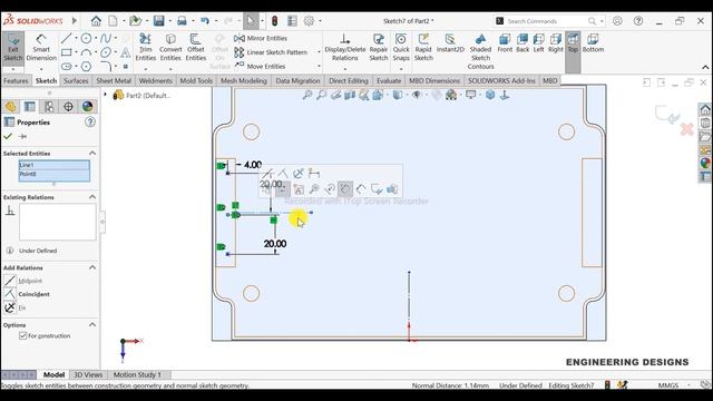 PCB Enclosure Design SolidWorks | Part1 | Box in SolidWorks #solidworkstutorial смотреть онлайн