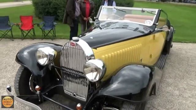 1934 - Bugatti Type 57 - Exterior and Interior - Classic-Gala Schwetzingen 2015 смотреть онлайн