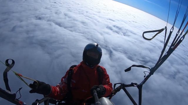 Полет на параплане с лебёдки Нижегородская область, Дубрава. iFLY52 смотреть онлайн