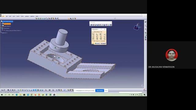 CATIA CLASS VIDEO ON BOTTOM UP ASSEMBLY (PART 1) смотреть онлайн