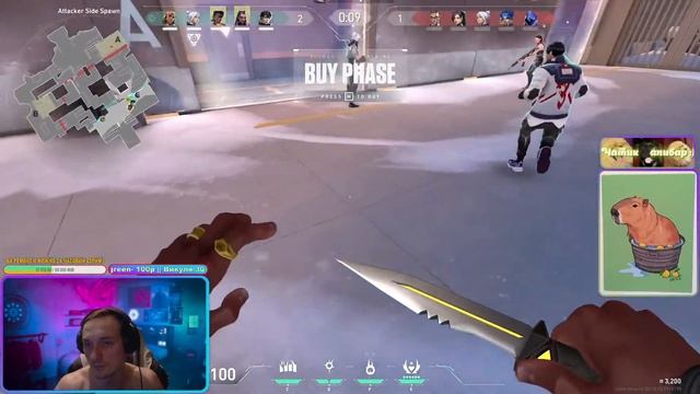 VALORANT LIVE!!! PHOENIX + Harbor 😆 !!! НЕ ПАДАЕМ ДУХОМ ТОВАРИЩ !!! смотреть онлайн