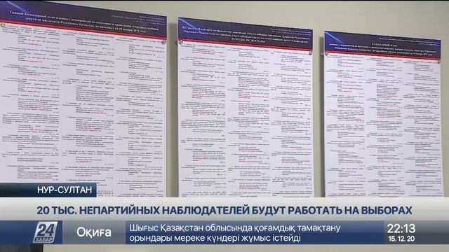20 тыс. непартийных наблюдателей будут работать на выборах в РК смотреть онлайн
