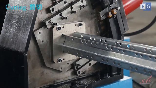 Линия для производства профиля для стеллажей смотреть онлайн