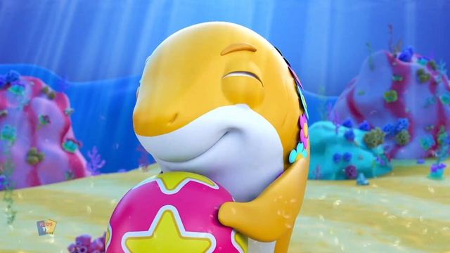 Дитяча акула Пісня веселощі анімований дитяча пісня для дітей