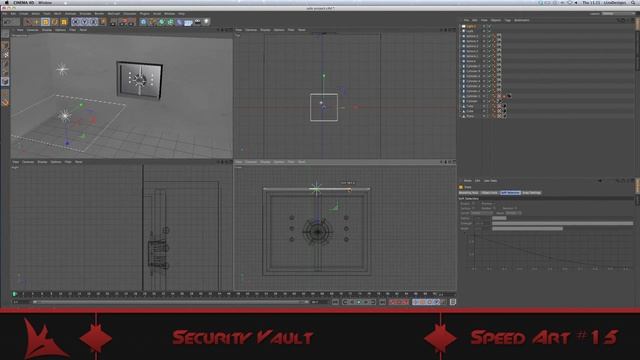 Speed Art | 15 Security Vault смотреть онлайн
