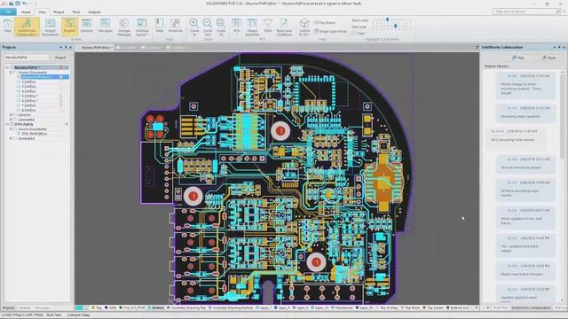SOLIDWORKS PCB 소개 смотреть онлайн