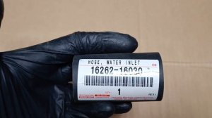 Замена патрубка помпы (4,5,7a-fe) на Toyota Corolla