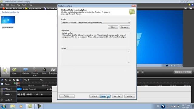 Camtasia Tutorial:Acelerar Renderizacion смотреть онлайн