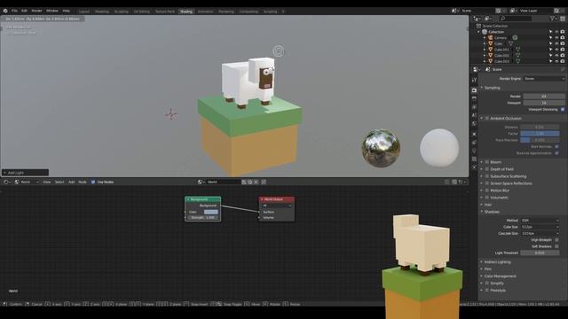 Blender 2.8 | Complete Beginners Guide | Make a Sheep | part 2 смотреть онлайн