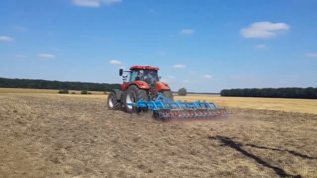 Sowing winter rape.2017 Soil preparation (cultivation) Посев озимого рапса. Культивация смотреть онлайн