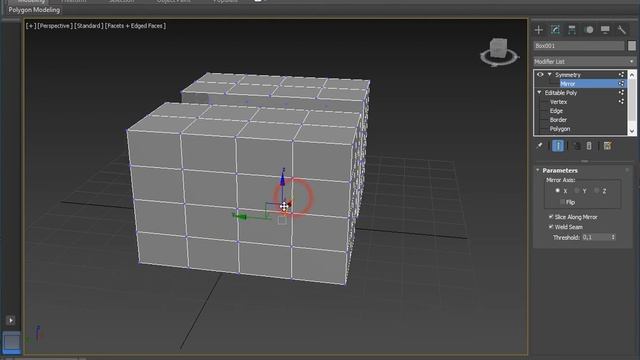 3ds Max Symmetry Modifier смотреть онлайн