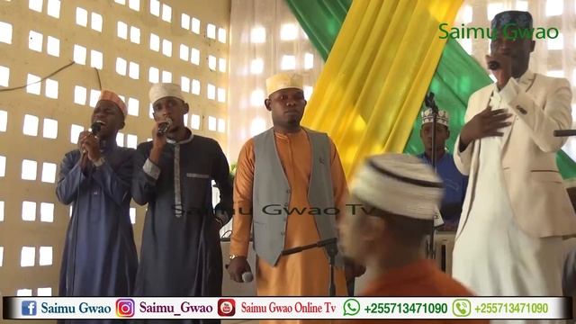 MOHAMMED MUHIYA KTK UBORA SANAA NA KUNDI LAKE LA ASWAUNTUNNAQY QASWIDA PONGEZI KWA KINA MAMA . смотреть онлайн